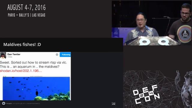 DEF CON 24 - Yonathan Klijnsma and Dan Tentler - Stargate: Pivoting Through VNC смотреть онлайн
