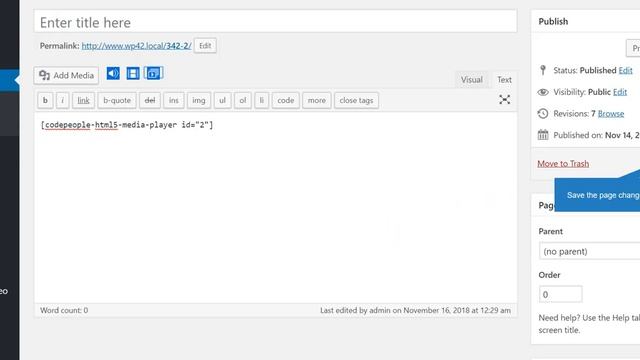 CP Media Player - insert player from gallery смотреть онлайн
