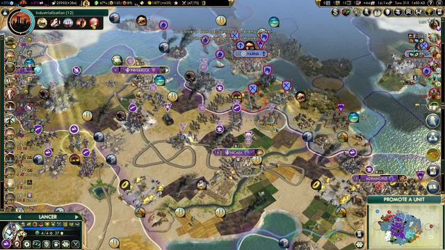 Crazy Venice Strat - Civ 5 VP P14 (Deity) смотреть онлайн