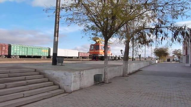 Автомотриса МПТ6-0004 на станции Мангышлак