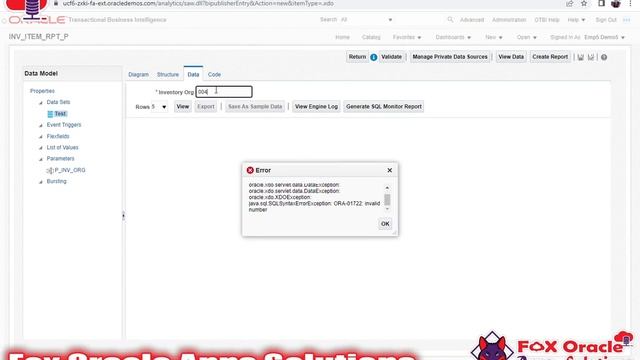 How to create BI report with parameter | How to create BI Report in Oracle cloud смотреть онлайн