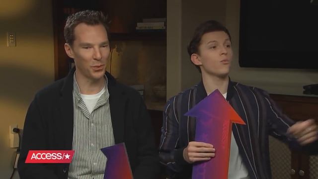 Бенедикт Камбербэтч и Том Холланд играют в "Кто сделал это" смотреть онлайн