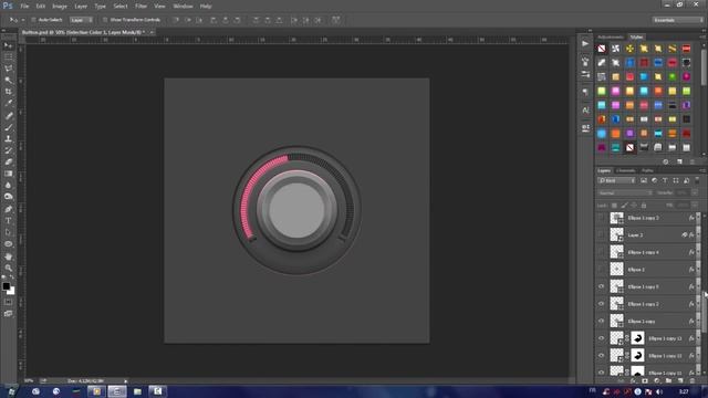 Volume Dial Free Photoshop PSD. смотреть онлайн