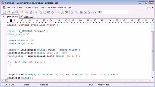 Beginner PHP Tutorial 166 - Creating Captcha Image Security Part 3 смотреть онлайн