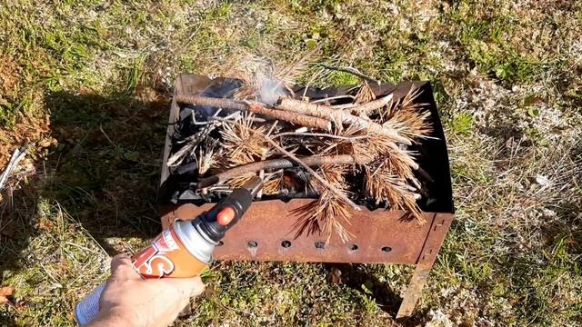 Баранья нога на углях смотреть онлайн