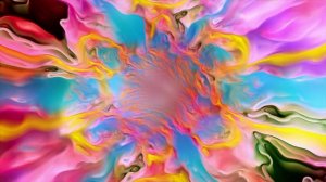 Футаж HD. Растекается разноцветная краска