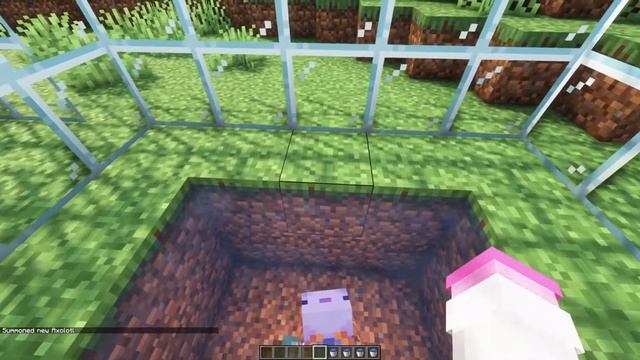 Minecraft Blue Axolotl Summon Command (Java) смотреть онлайн