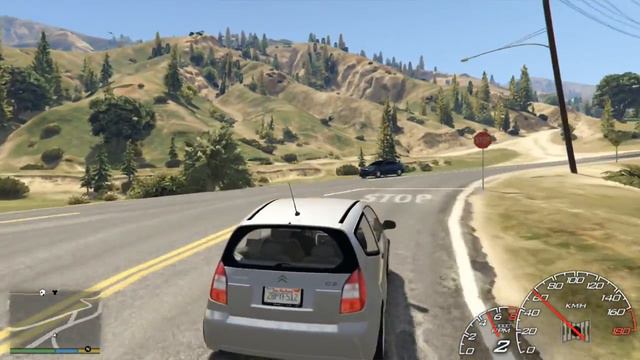 GTA 5 Citroën C2 VTR гта 5 авто машина car #авто #car #gta5 #гта5 смотреть онлайн