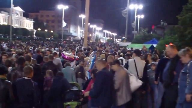 Ёбург,день города 22.08.2015(толпа народа)