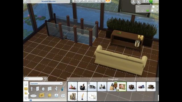 THE SIMS 4 | СТЕКЛЯННЫЙ ДОМ С БАССЕЙНОМ И СПАЛЬНЕЙ ПОД ВОДОЙ смотреть онлайн