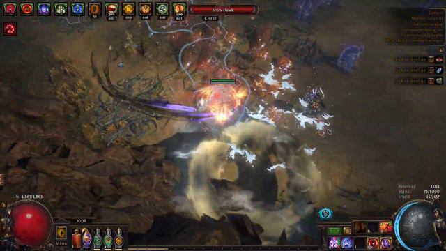 Path of Exile Hex blast ignite смотреть онлайн