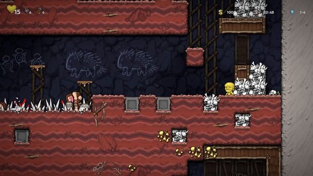 Spelunky 2 | Cavemen Doing Ridiculous Things смотреть онлайн