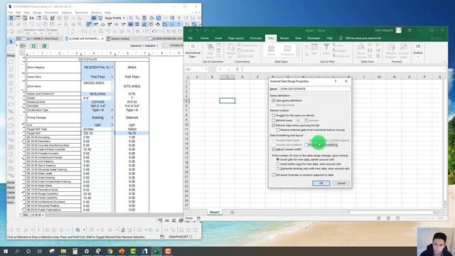 Create a Refresh-able Link from ARCHICAD to Excel! смотреть онлайн