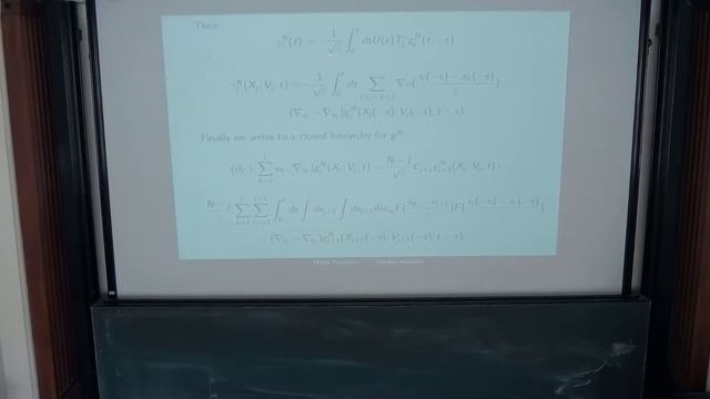 Lecture Mario Pulvirenti: Scaling limits and eﬀective equations in kinetic theory III смотреть онлайн