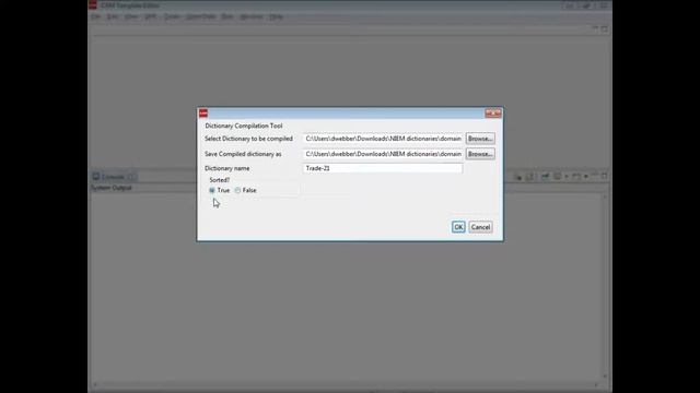CAM Editor - compiling a dictionary смотреть онлайн