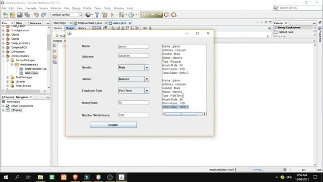 How to create a Payroll System in Java with free source code смотреть онлайн