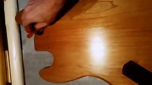 Покрытие шеллаком корпус гитары