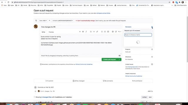 Git tutorial 03 - How to create a pull request for code review смотреть онлайн