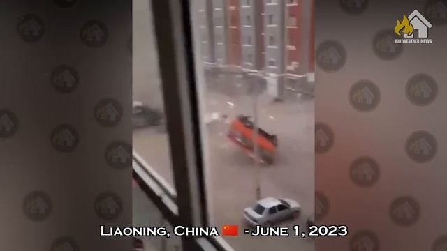 Just now! Thousands of people in China are running for cover! Tornado hit Liaoning смотреть онлайн