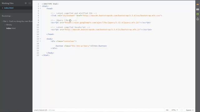 Hướng dẫn sử dụng thư viện Bootstrap với những bạn mới bắt đầu. смотреть онлайн