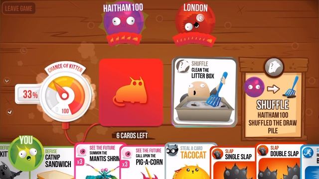 Exploding Kittens Gameplay (iOS / Android) смотреть онлайн