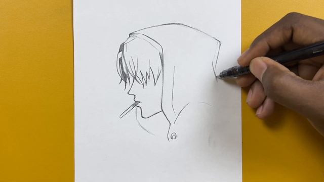 how to draw Mysterious boy step-by-step смотреть онлайн