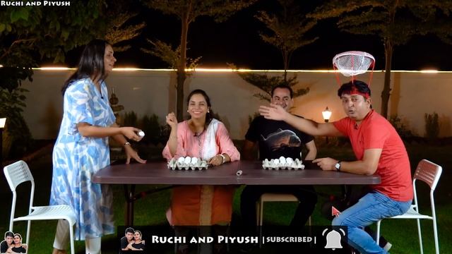 ANDE KA FUNDA | अंडे का फंडा | Couple Egg Roulette Challenge | Husband vs Wife | Ruchi and Piyush смотреть онлайн