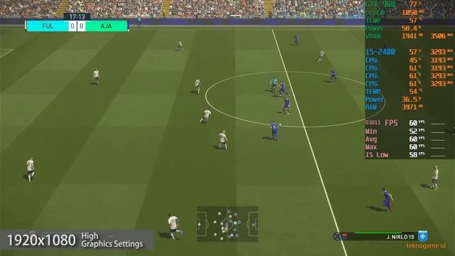 PES 2018 | GeForce GTX 960 | Intel Core i5-2400 смотреть онлайн