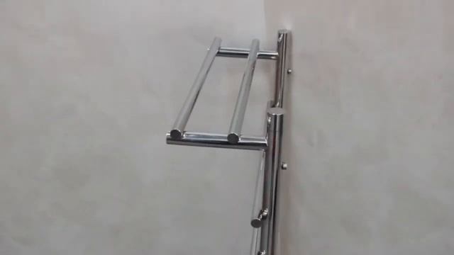 Terminus Ватра с полкой водяной полотенцесушитель в форме лестницы смотреть онлайн