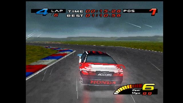 TOCA Touring Car Championship Gameplay - Thruxton 2 - Race 2 - Honda Accord смотреть онлайн