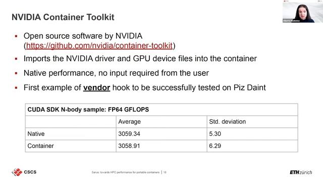Sarus: Towards HPC Performance for Portable Containers смотреть онлайн