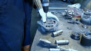 Замена подшипников генератора правильный порядок действий.