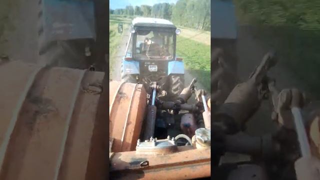 Буксировка к 700 МТЗ 1221. смотреть онлайн