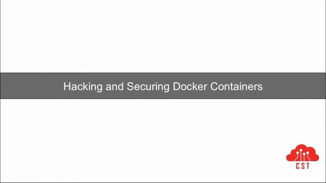 Hacking Docker Containers - Course Introduction смотреть онлайн