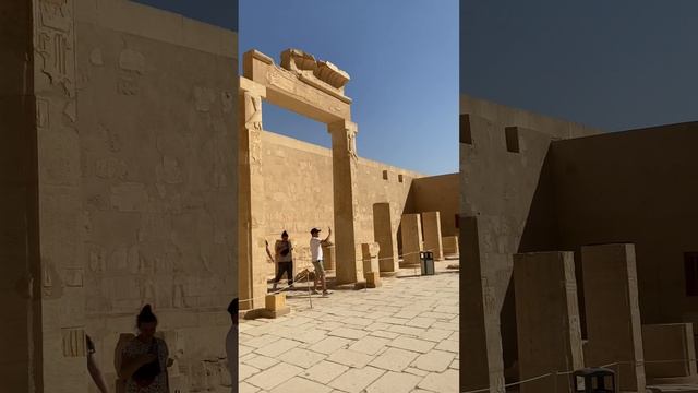 Храм царицы Хатшепсут , Луксор , Египет смотреть онлайн