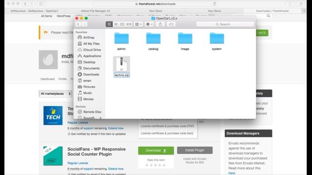 How to Install Theme & Template in OpenCart 2.3.0.2 смотреть онлайн