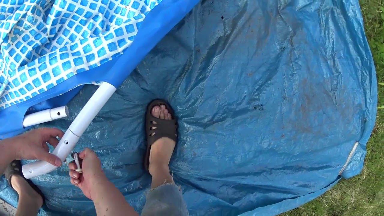 Сборка (Монтаж) Каркасного Бассейна Intex смотреть онлайн