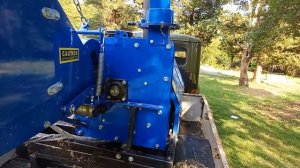 замена ножей  измельчитель веток мульчер DH 50