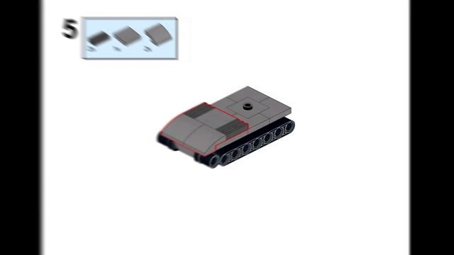 Лего мини танк Waffenträger Auf E 100 // Lego Mini Tank Waffenträger Auf E 100