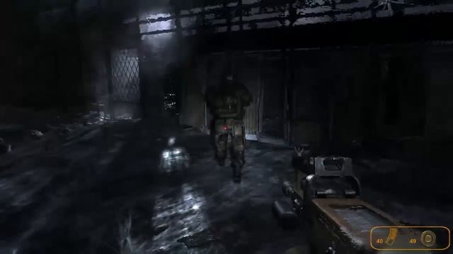Gameplay Metro 2033 GeForce GT430 [HD] смотреть онлайн