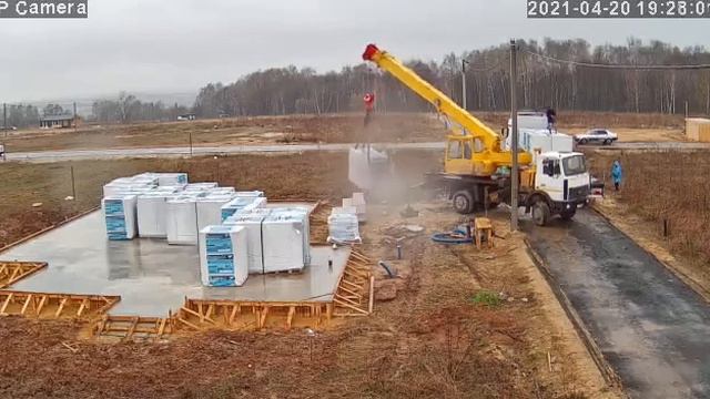 Доставка и разгрузка блоков смотреть онлайн
