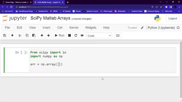 SCIPY | LESSON 7 | MATLAB ARRAYS смотреть онлайн