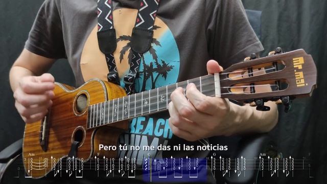 The Most Popular Ukulele Song Tabs. Prince Royce – Darte Un Beso (Bachata Fingerstyle) смотреть онлайн