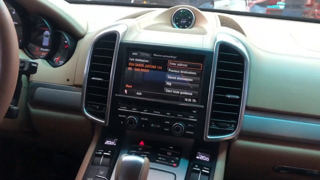 Porsche Cayenne - Instalação Apple CarPlay e Android Auto - ArtsomAuto