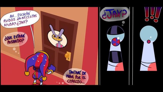 THE AMAZING DIGITAL CIRCUS - COMICS DE POMNI Y JAX