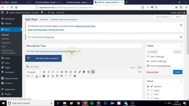How To Set WordPress Custom Permalinks смотреть онлайн