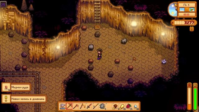 Строю колхоз и чилю на лесной ферме в Stardew Valley Год 1 Зима Дни 5-6 "+10к от Мистера" смотреть онлайн