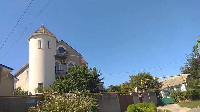 Усатово. Узкие улочки посёлка. смотреть онлайн