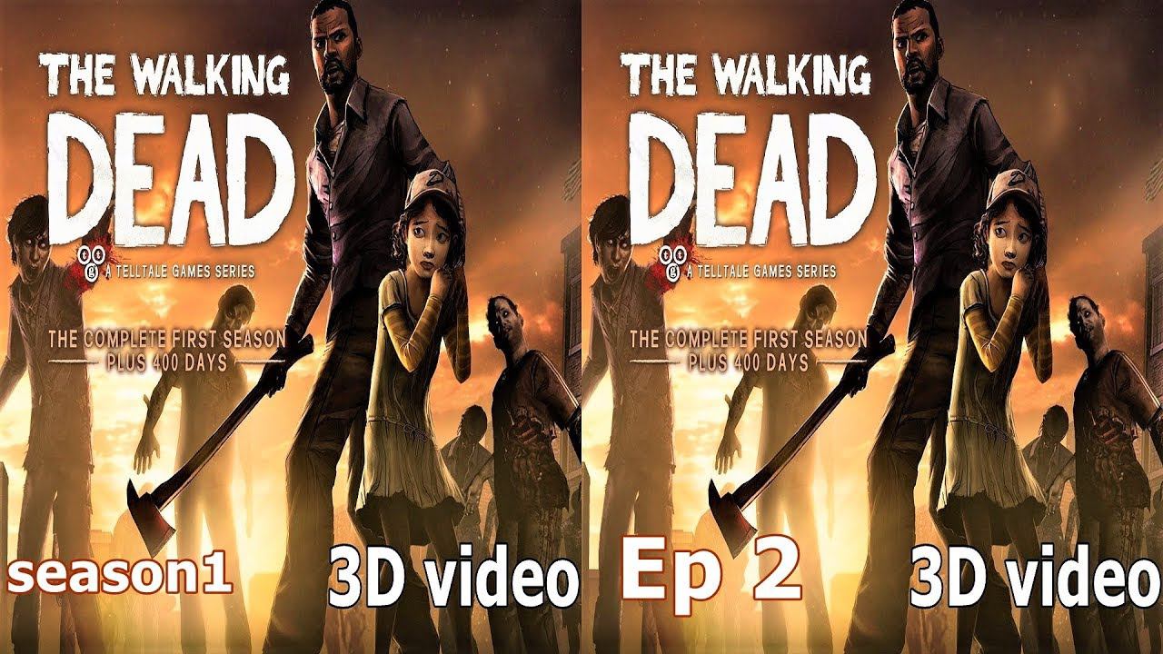 The Walking Dead 3D VR Video 3D SBS VR Box S1 Ep 2 Zombie Horror Google Cardboard