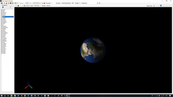 Solar System Simulator Program - Video Tutorial